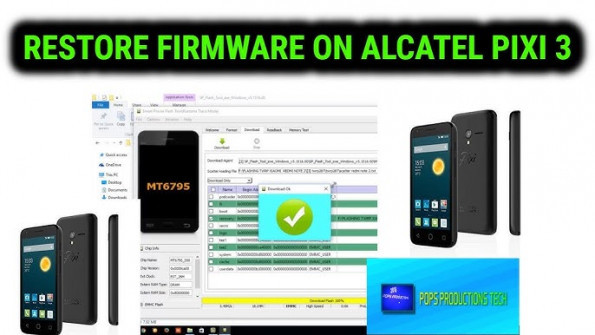 Alcatel one touch pixi 3 4027x firmware -  updated May 2024