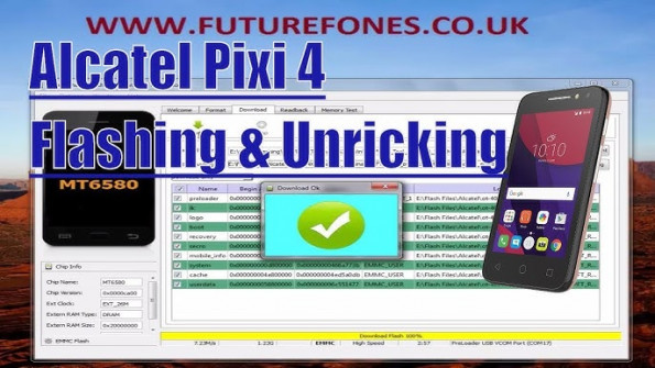 Alcatel pixi 4 4034x firmware -  updated May 2024