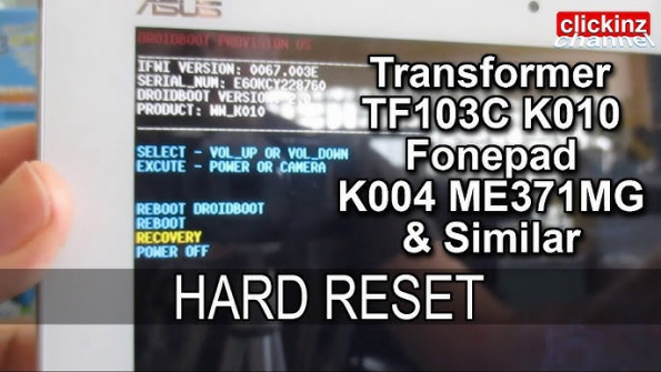 Asus transformer pad k010 1 firmware -  updated April 2024