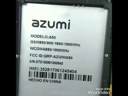 Azumi a50 style plus firmware -  updated April 2024