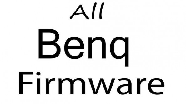 Benq f3 firmware -  updated April 2024