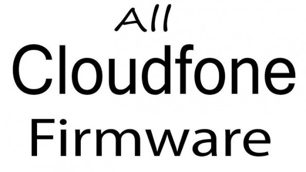 Cloudfone cloudpad 700d firmware -  updated April 2024