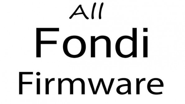 Fondi k710 firmware -  updated May 2024