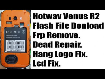 Hotwav venus r2 firmware -  updated May 2024