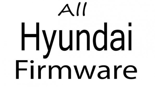 Hyundai aero plus firmware -  updated May 2024