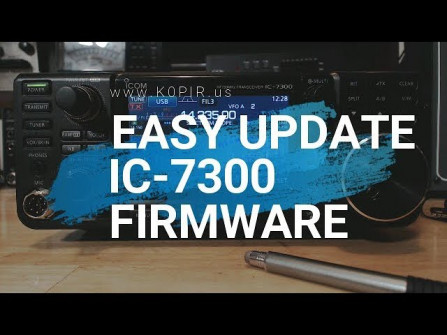 Icom 7300 firmware -  updated May 2024