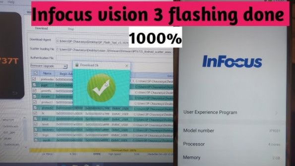 Infocus vision 3 pro ay2 if9029 firmware -  updated April 2024