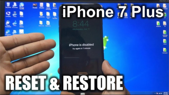 factory reset iphone 7 plus with buttons