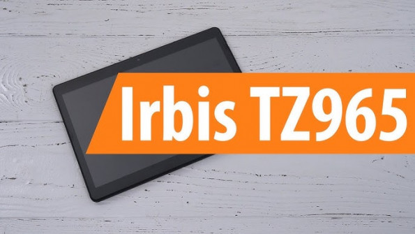 Irbis tz965 firmware -  updated April 2024