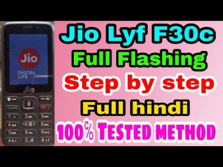 Lyf jiophone f30c jio firmware -  updated May 2024 | page 1 
