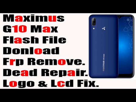 Maximus g10 max firmware -  updated May 2024