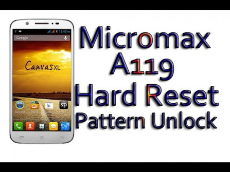 Micromax canvas xl a119 firmware -  updated May 2024