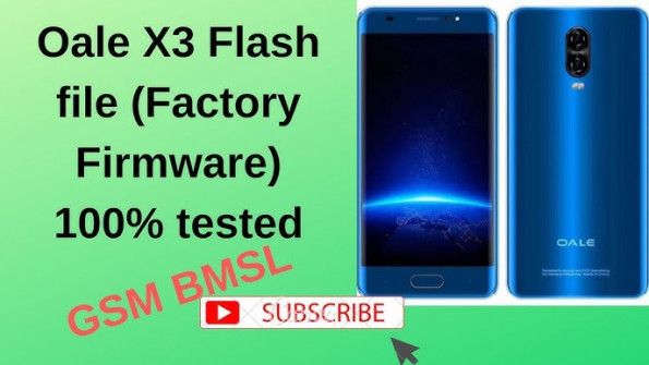 Oale x3 firmware -  updated May 2024