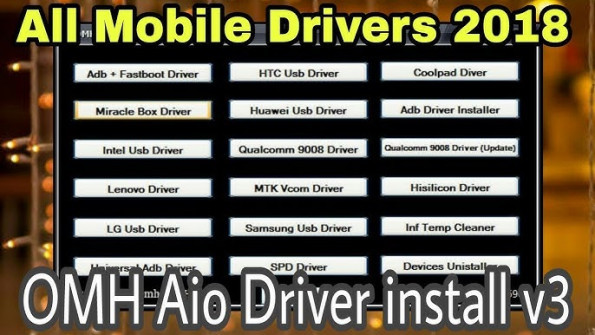 Omh aio driver installer v3 firmware -  updated May 2024