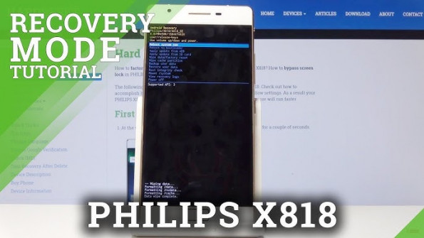Philips x818 ee firmware -  updated May 2024
