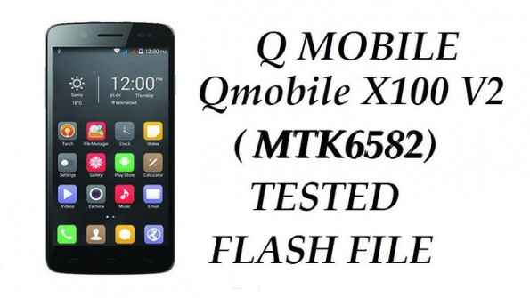 Qmobile x100 firmware -  updated May 2024
