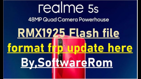Realme 5 rmx1925 firmware -  updated May 2024
