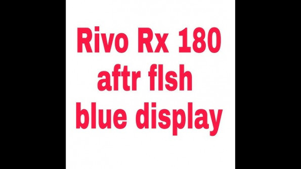 Rivo rhythm rx180 firmware -  updated May 2024