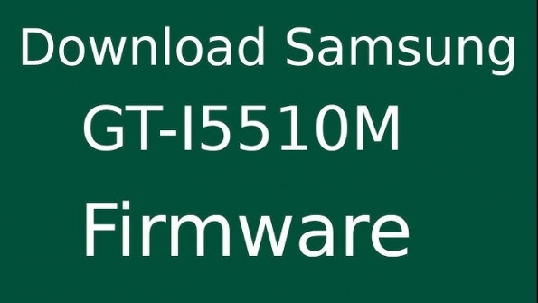 Samsung gt i5510m firmware -  updated April 2024