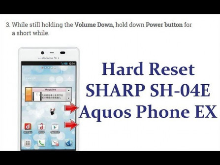 Sharp aquos phone ex sh 04e sh04e firmware -  updated May 2024