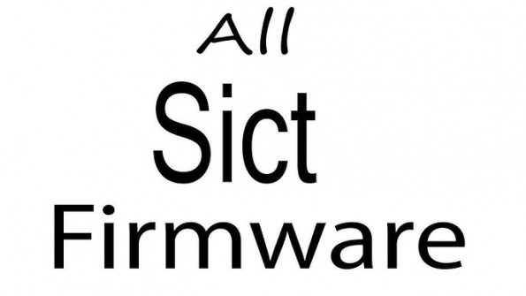 Sict sg6 firmware -  updated May 2024