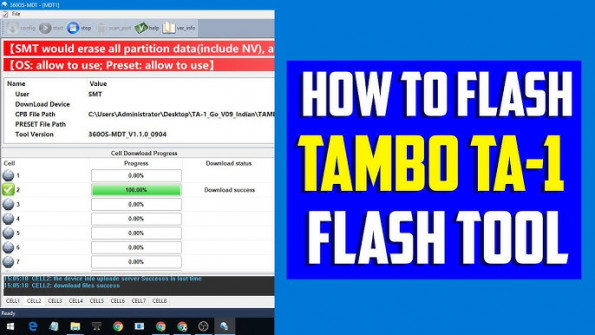 Tambo ta 60 firmware -  updated April 2024