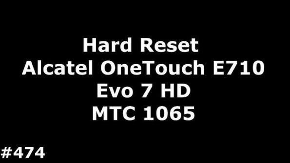 Tct alcatel one touch evo7hd e710 mtc 1078 firmware -  updated April 2024