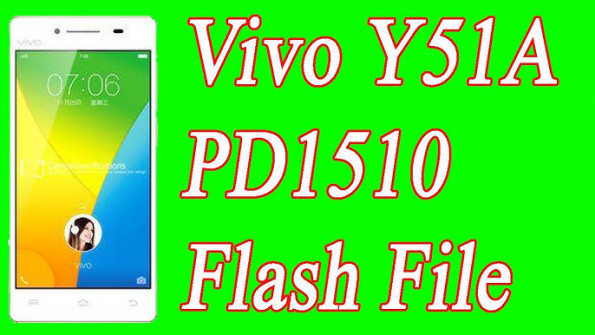 Vivo y51a pd1510 firmware -  updated May 2024