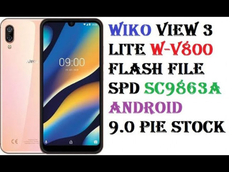 Wiko view3 lite w v800 ca firmware -  updated May 2024