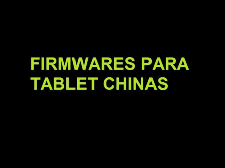 Firmware tablet wolder manhattan