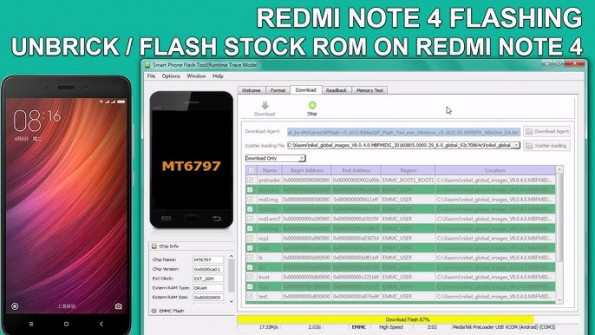 Xiaomi redmi note 4 firmware -  updated May 2024