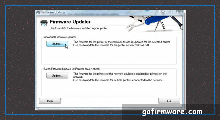Download firmware for printer