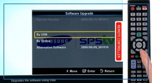 Upgrade and download TV firmware latest version
