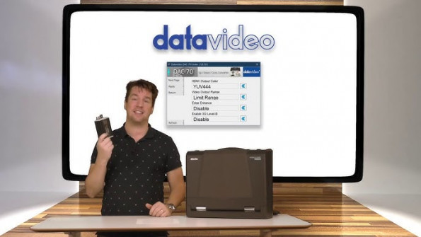 Datavideo dac 70 firmware -  updated May 2024
