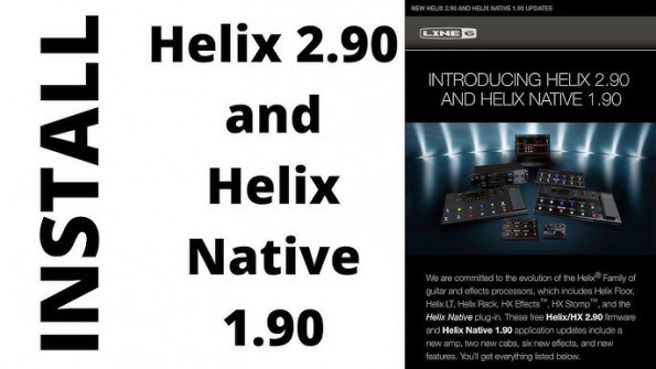 Line 6 helix latest firmware -  updated May 2024