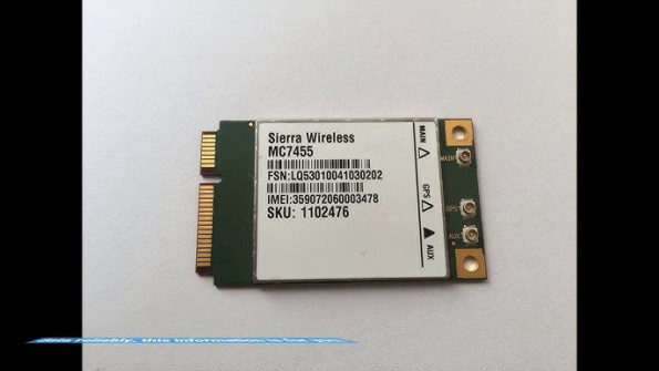 Sierra wireless em7345 4g lte firmware -  updated May 2024
