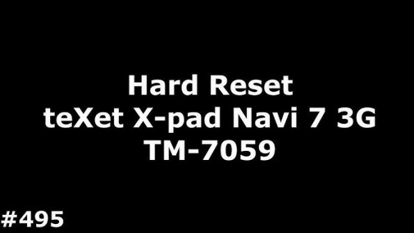 Texet x pad navi 8 2 tm 7859 3g firmware -  updated May 2024